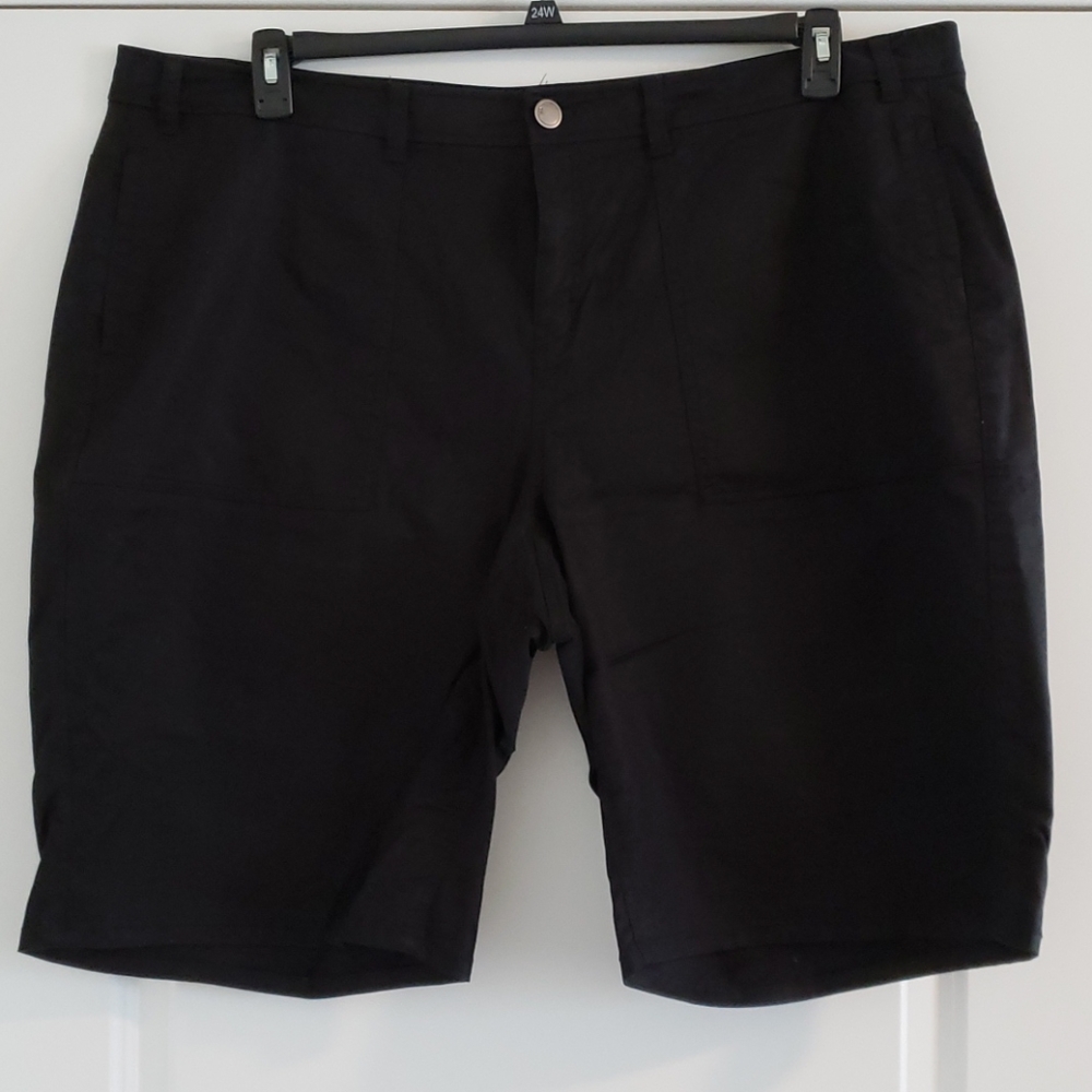 Black Bermuda Shorts